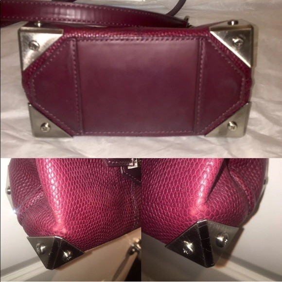 SEND OFFERS! Alexander Wang Marion Prisma burgundy - Picture 10 of 10